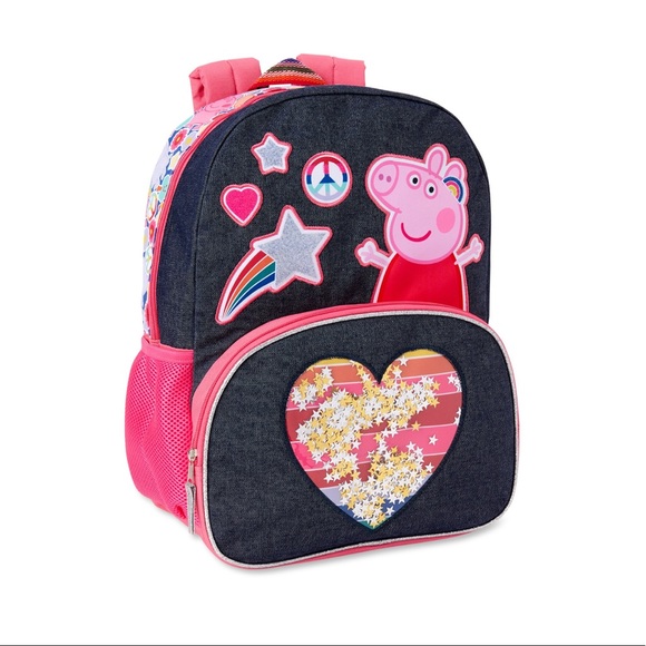 Peppa Pig Rainbow Backpack - Picture 4 of 4
